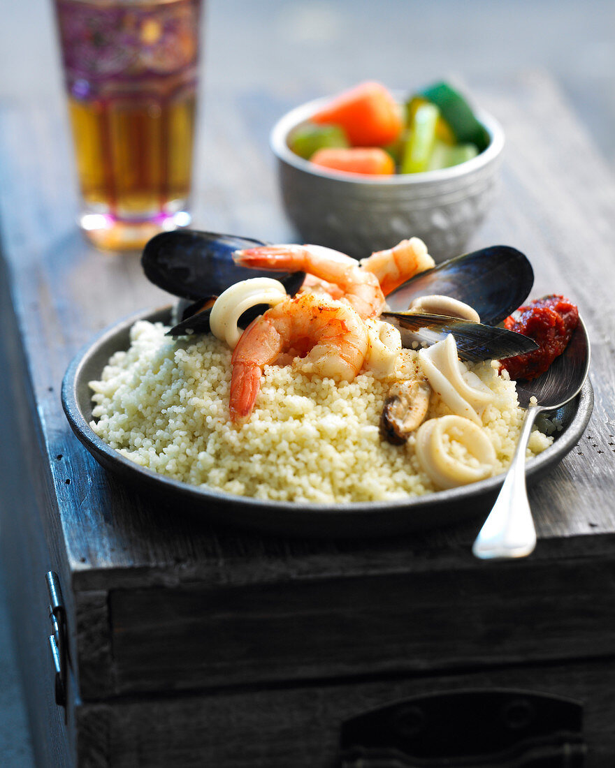 Seafood Couscous