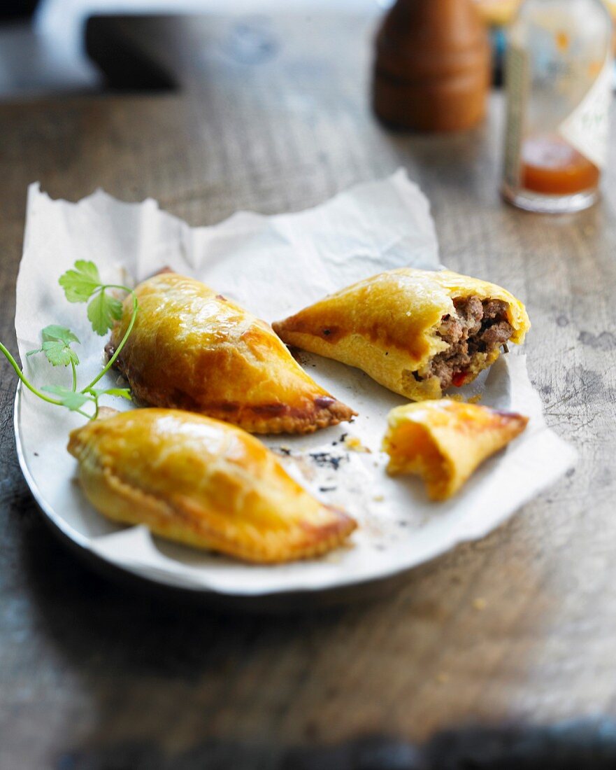 Mexican mini meat pies