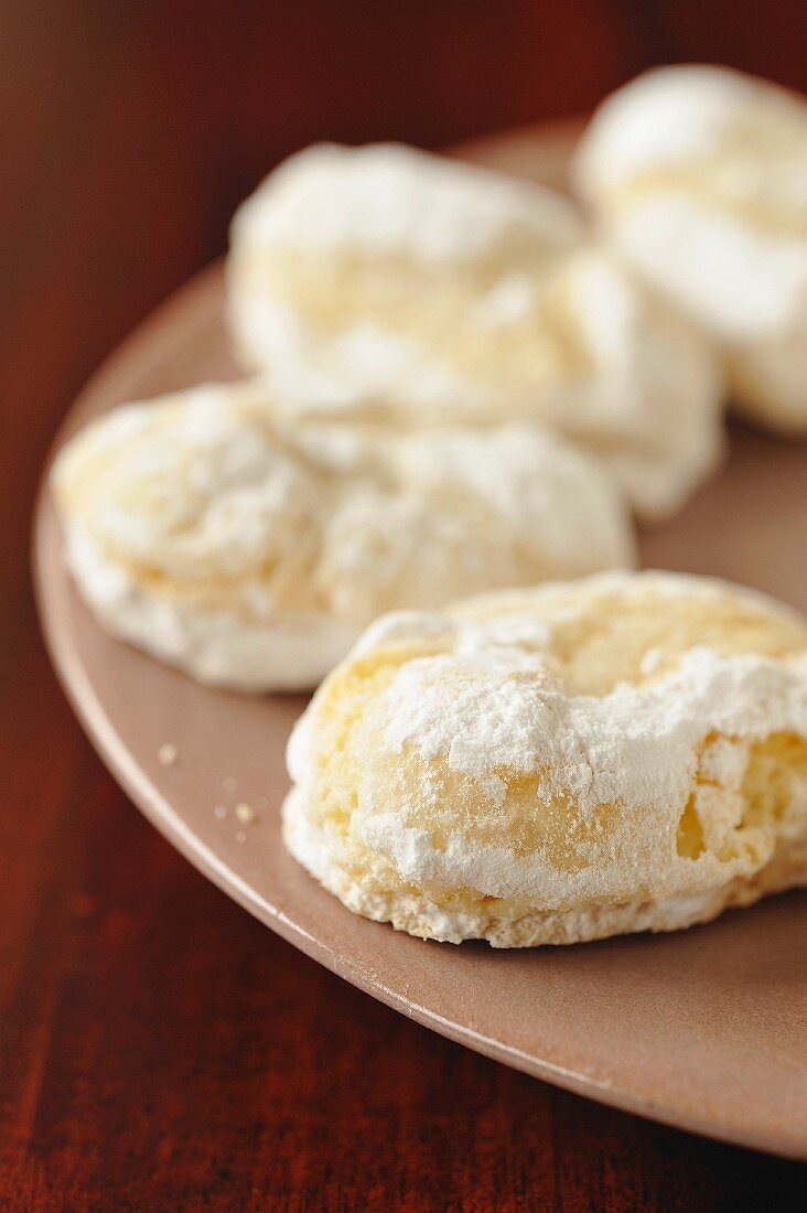 Italian almond biscuits (Close Up)