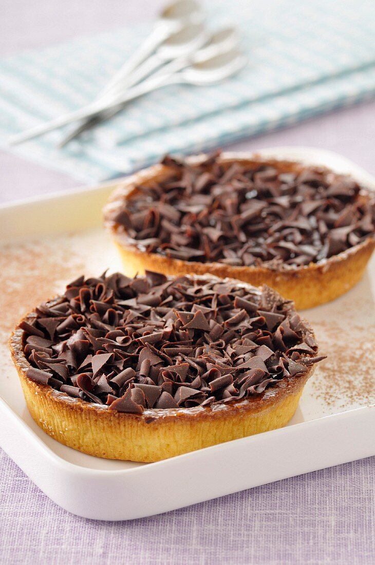 Chocolate tartlets