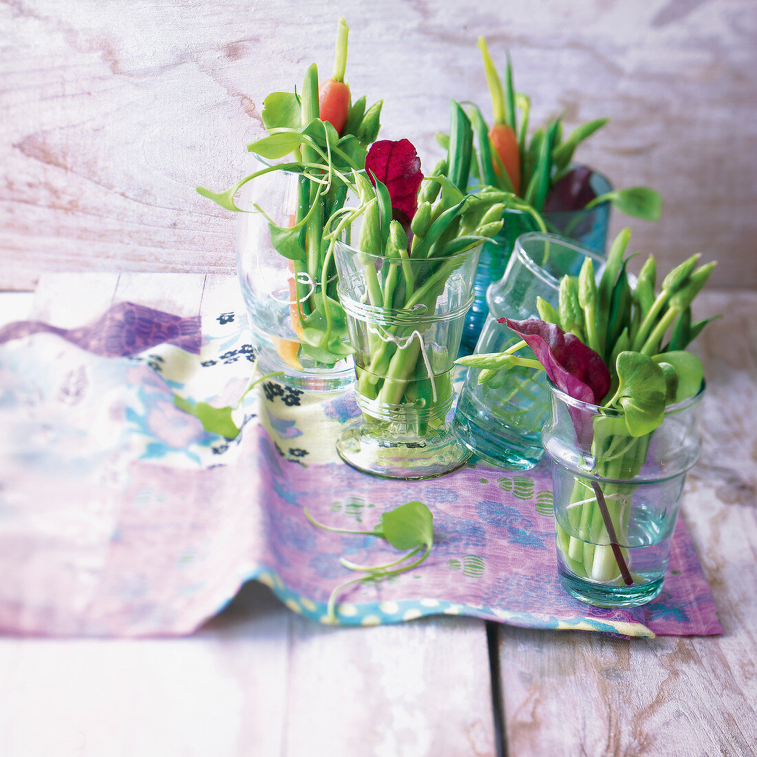 Vegetable bouquets