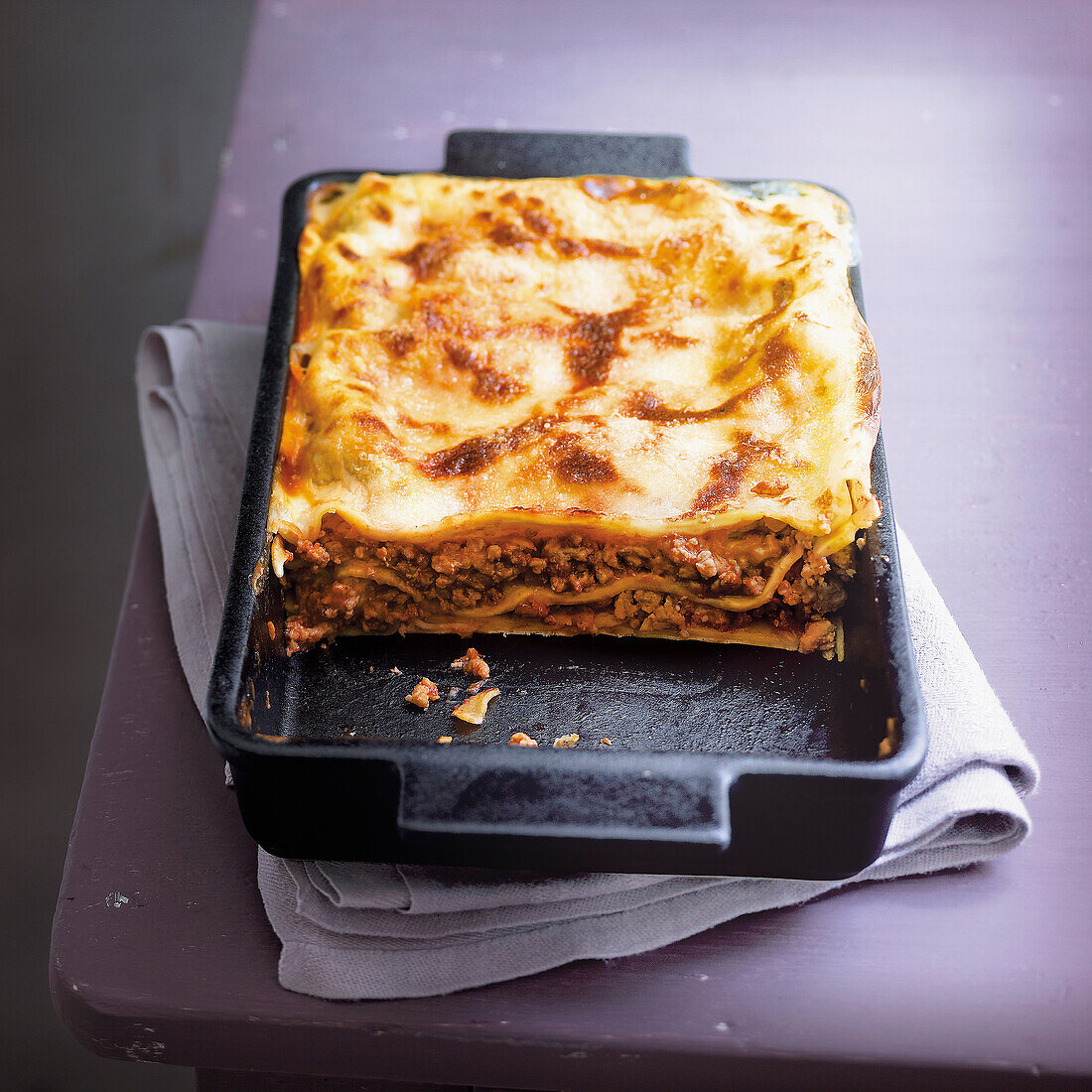 Lasagne mit Kalbfleisch und Parmesan