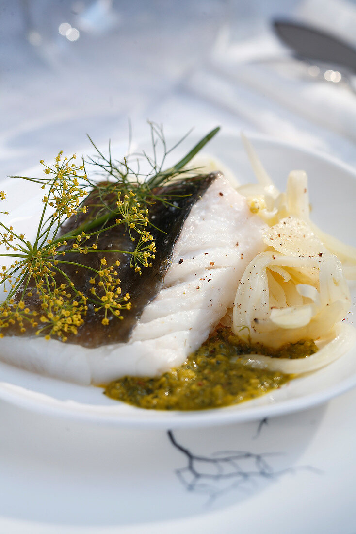 John Dory with fennel