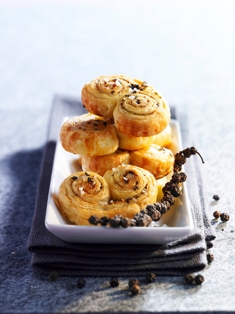 Salt and pepper Palmiers