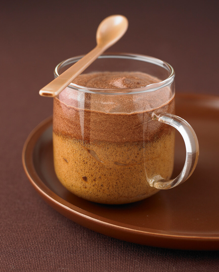 Choco-coffee mousse