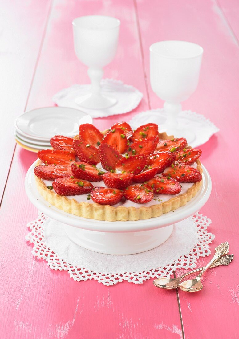 Strawberry tart