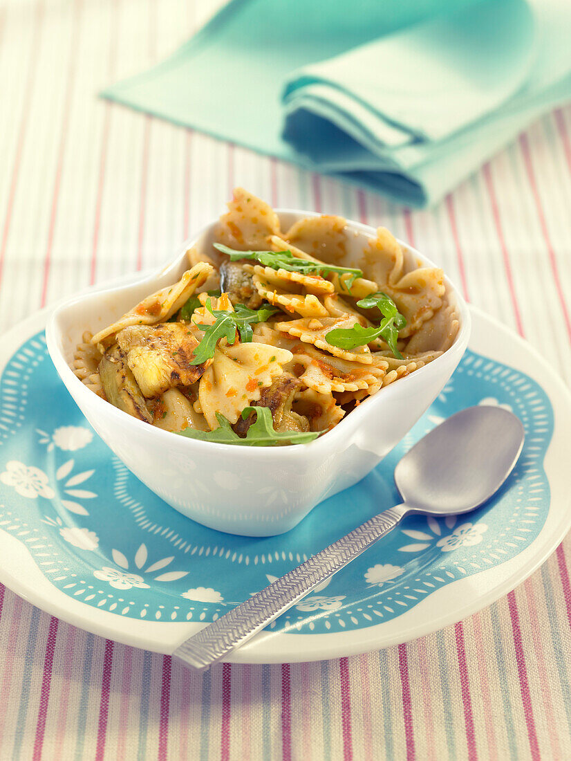 Nudelsalat mit Farfalle