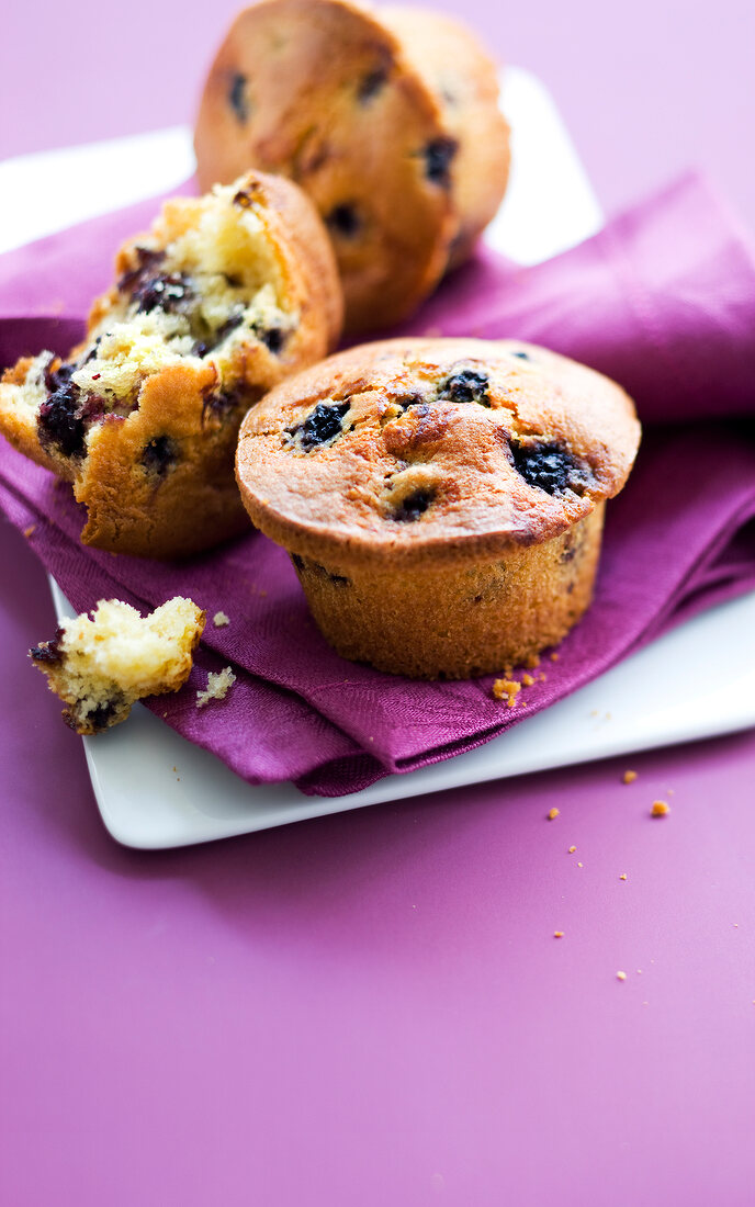 Blackberry muffins