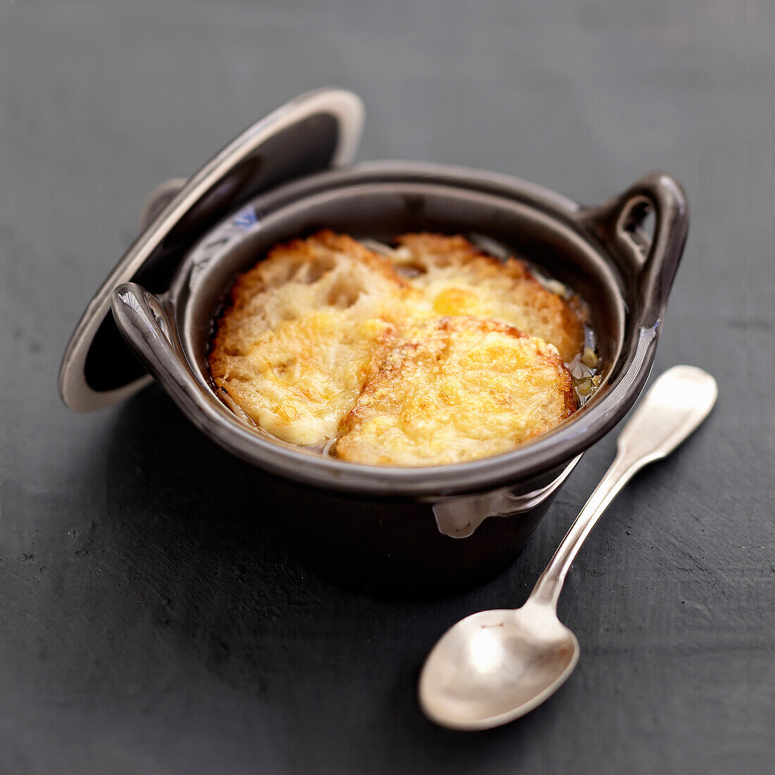 Traditional French onion soup