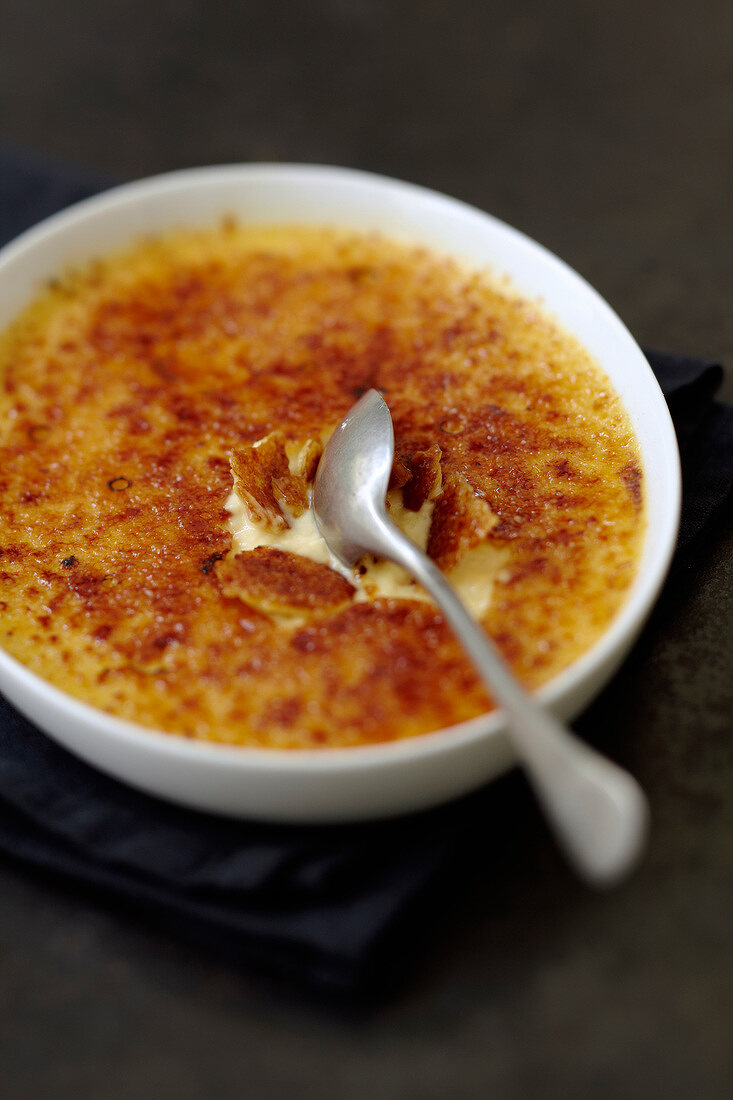 Crème brûlée mit Honig