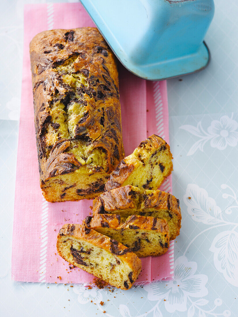 Schokoladenkuchen mit Vanille