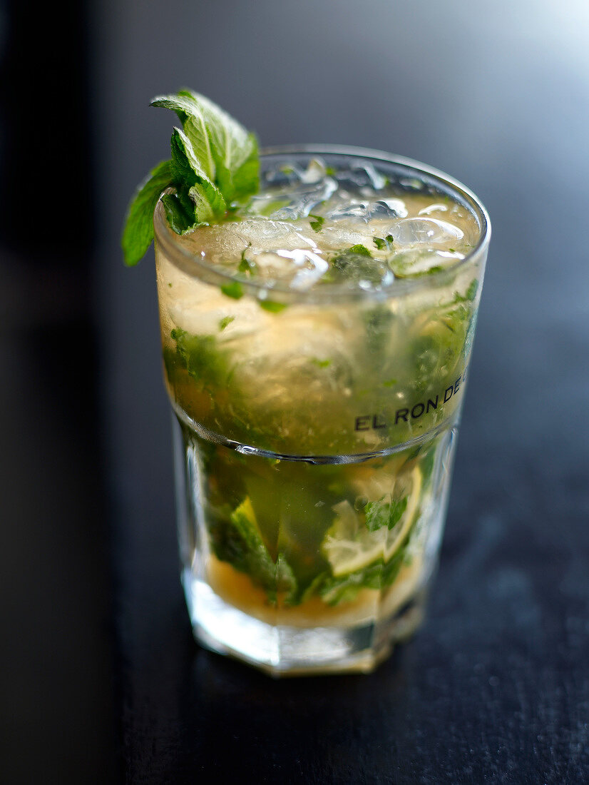 Glass of Mojito