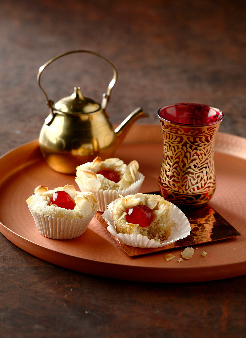 Mchewek aux amandes (Mandelgebäck, Algerien)