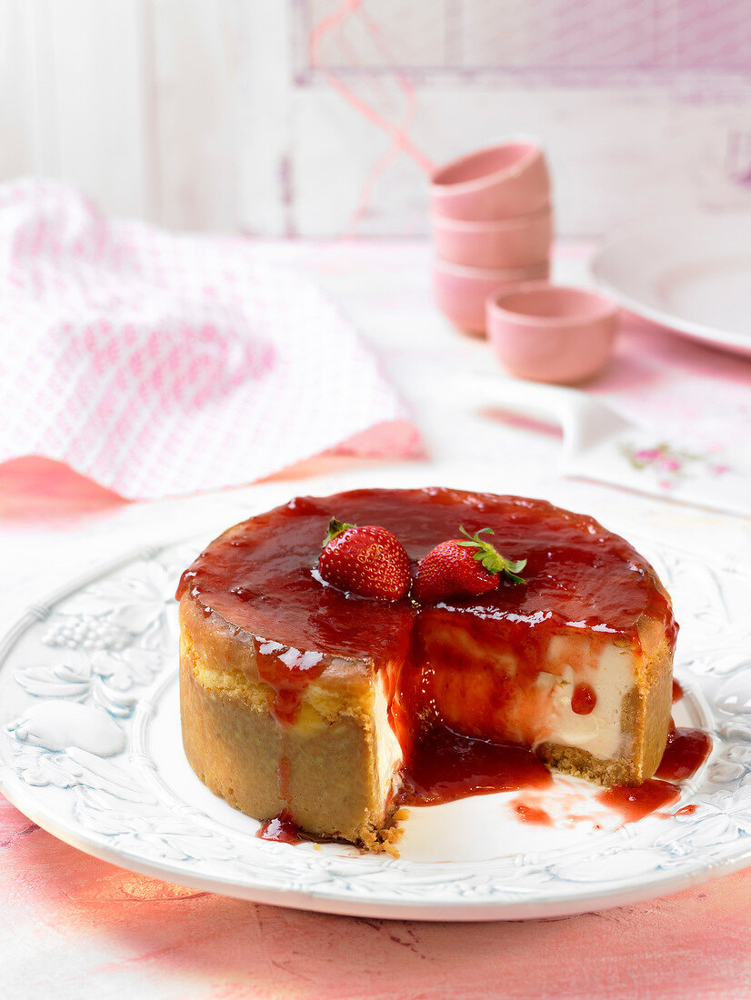 Strawberry cheesecake