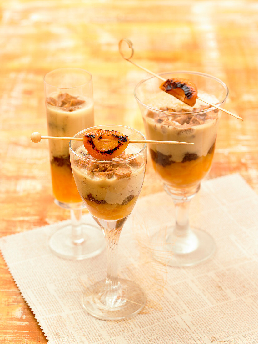 Turron-Aprikosen-Mousse