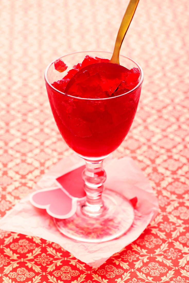Redcurrant-pomegranate jelly
