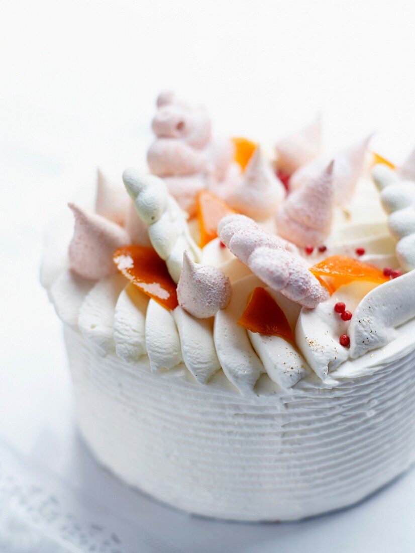 Vacherin-Eis-Torte