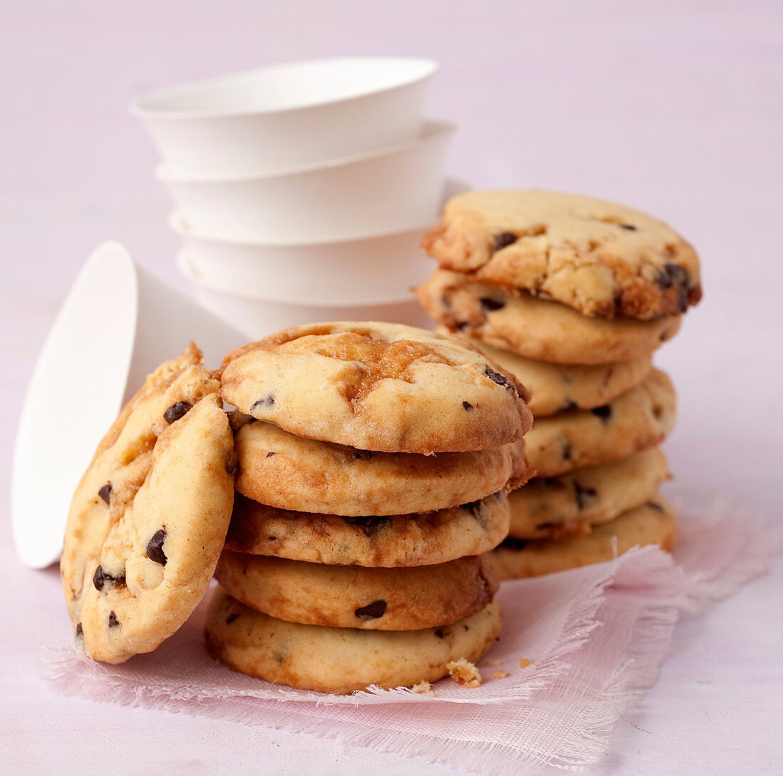 Karamell-Cookies mit Salzbutter