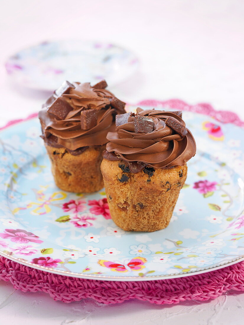 Chocolate chip cupcakes