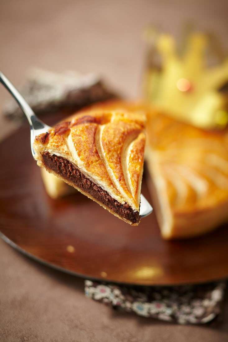 Galette des Rois au Chocolat (Dreikönigskuchen mit Schokolade)