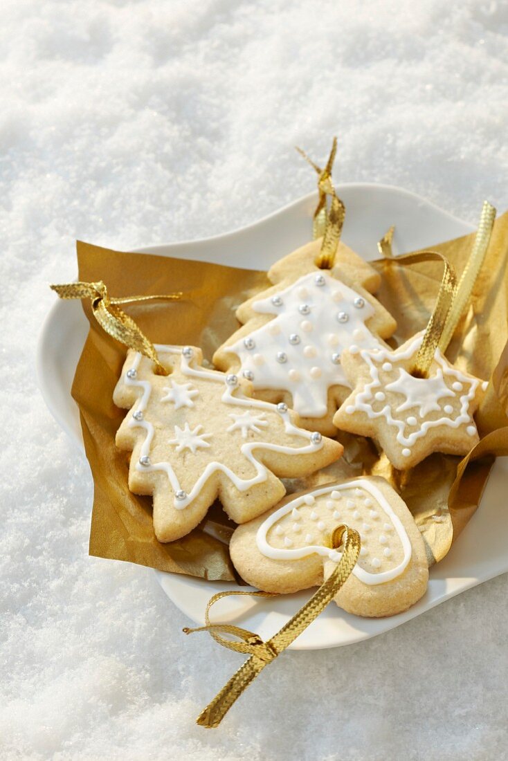 Christmas shortbread cookies