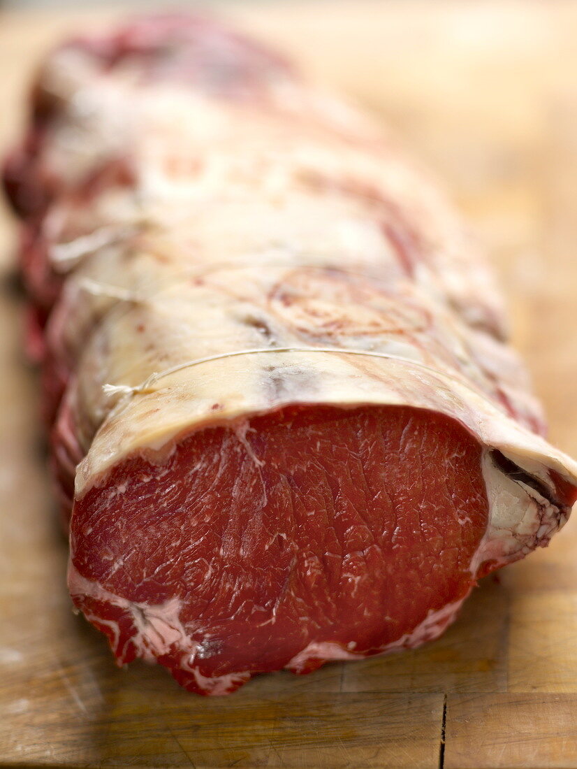 Raw meat from Aubrac