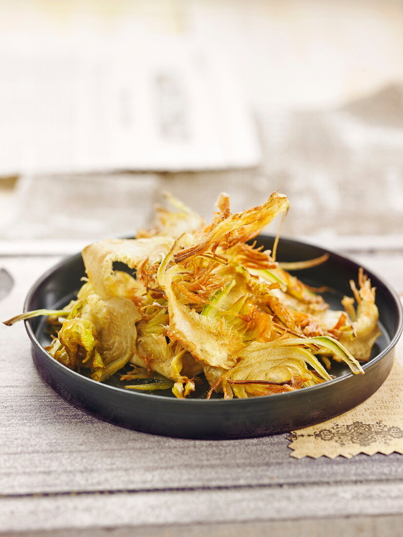 Artichoke crisps