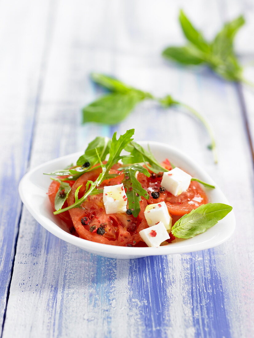 Salat Tomate-Mozzarella