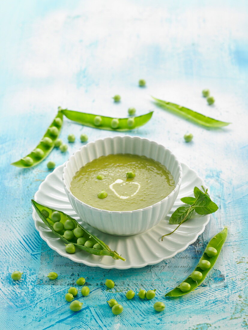 Cream of pea soup