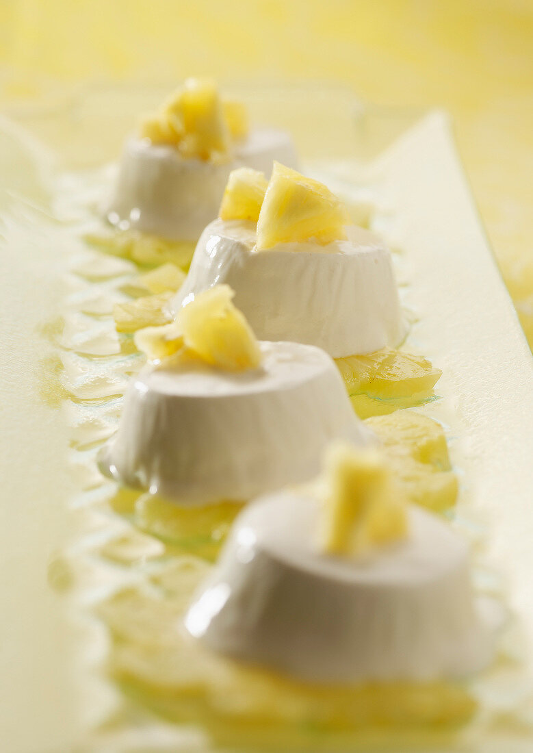 Ananas Panna Cotta