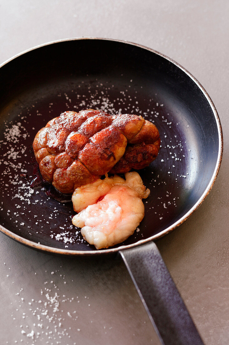 Veal kidneys with Guérande salt