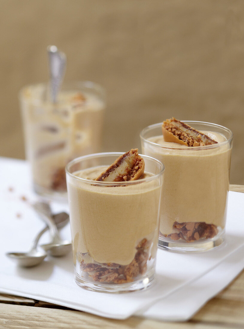 Toffee mousse