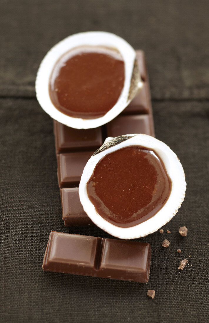 Chocolate-toffee Roudoudous