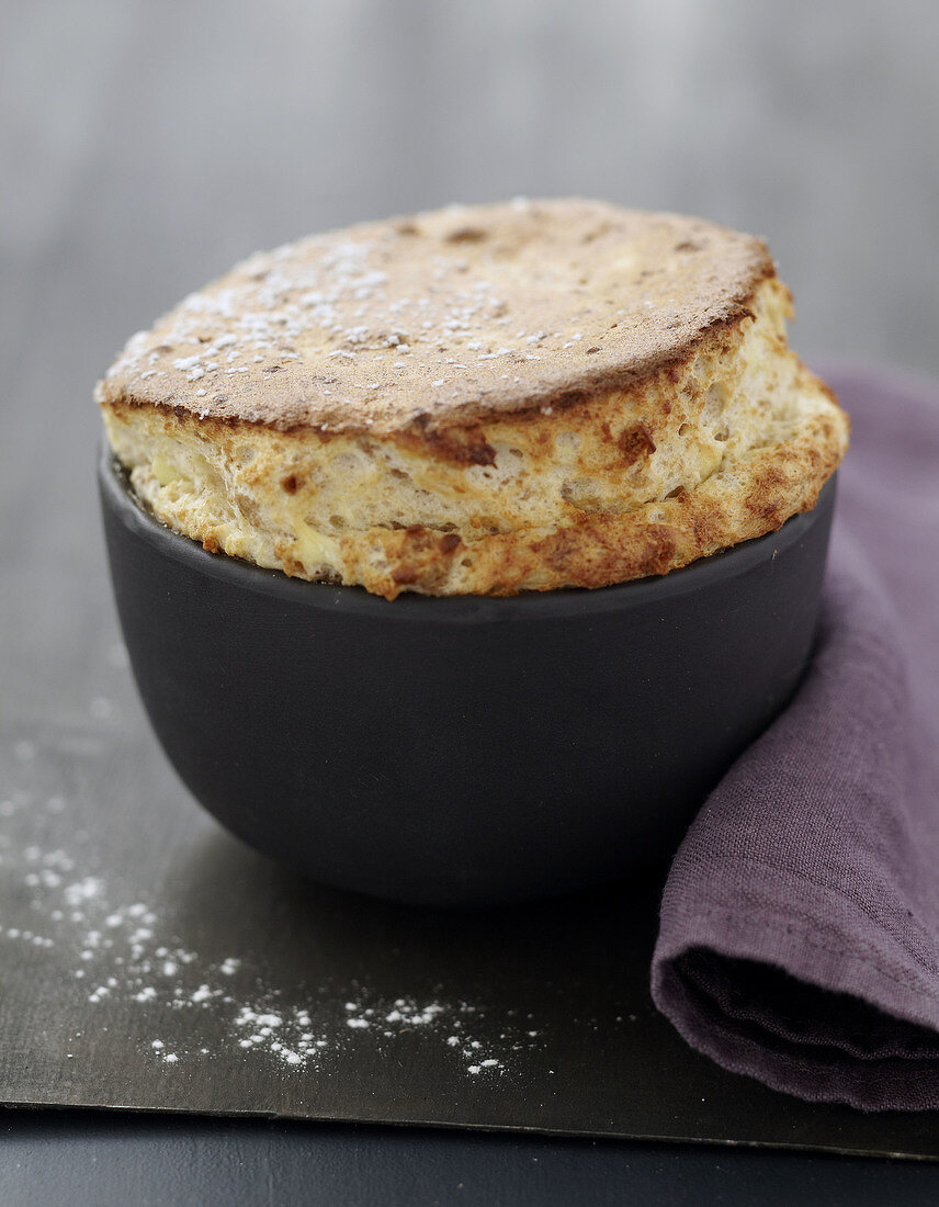 Speculos gingerbread biscuit soufflé