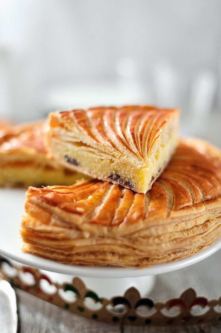 Coconut and chocolate chip Galette des rois