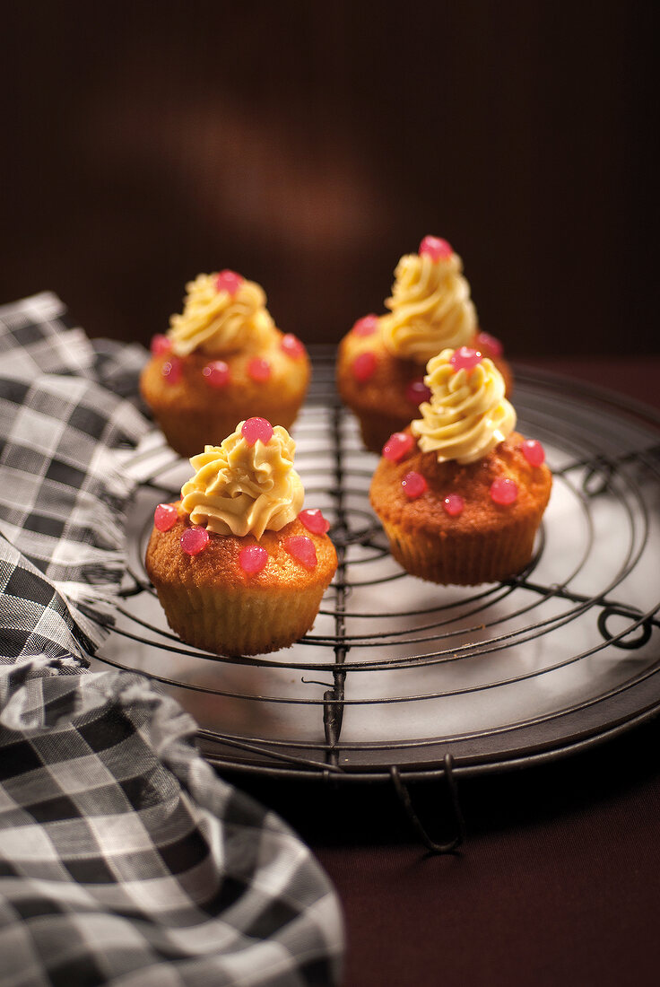 Cupcakes mit Vanille aus Madagaskar