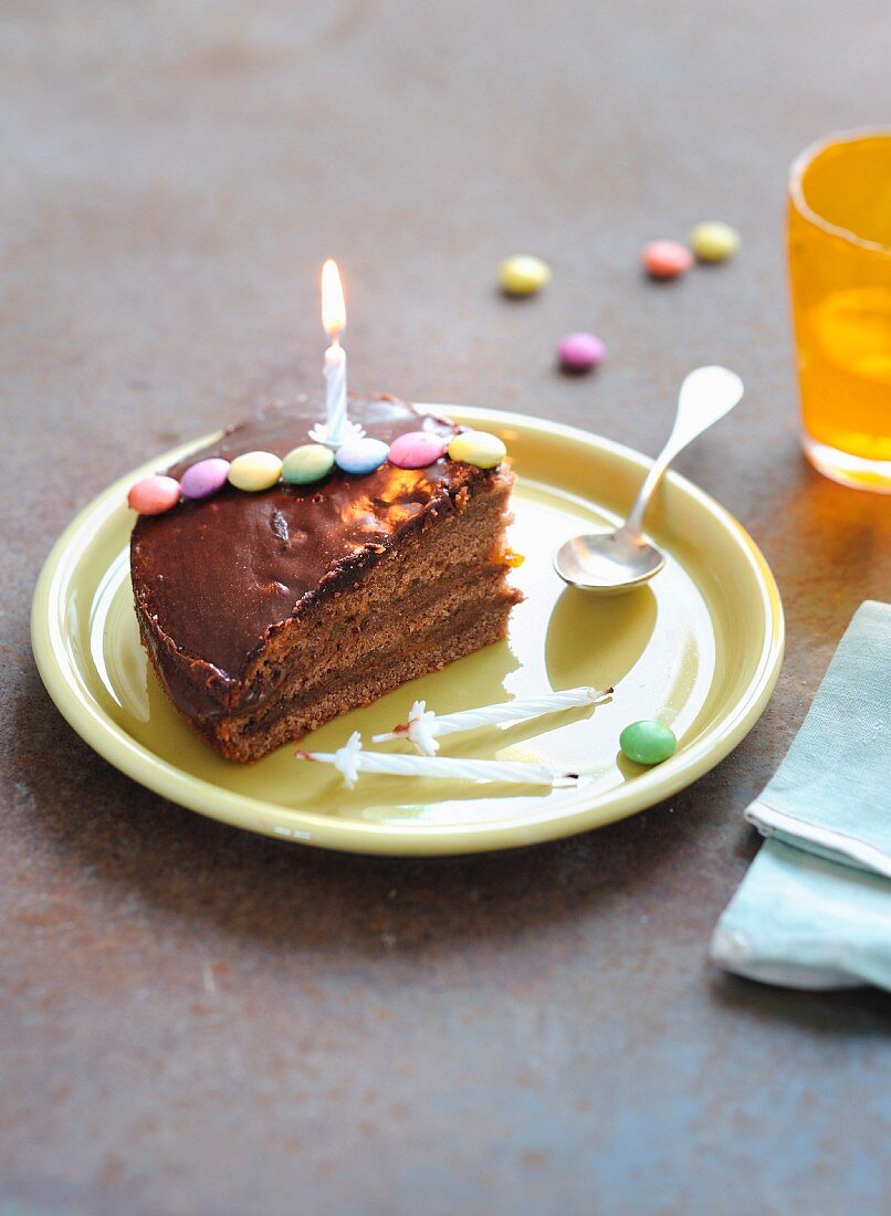 Nutella Birthday cake