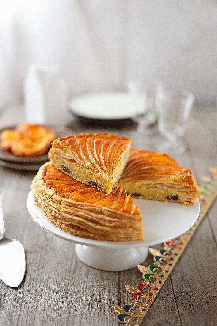 Pecan and maple syrup Galette des rois