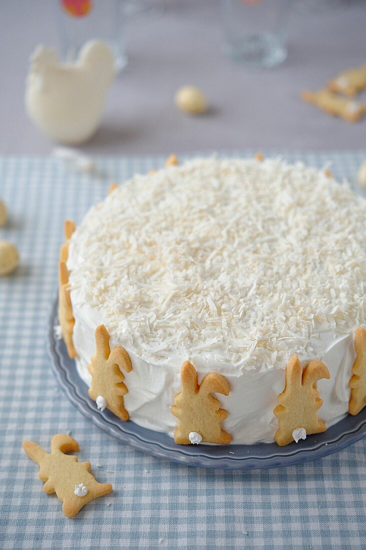 Coconut cake for Easter