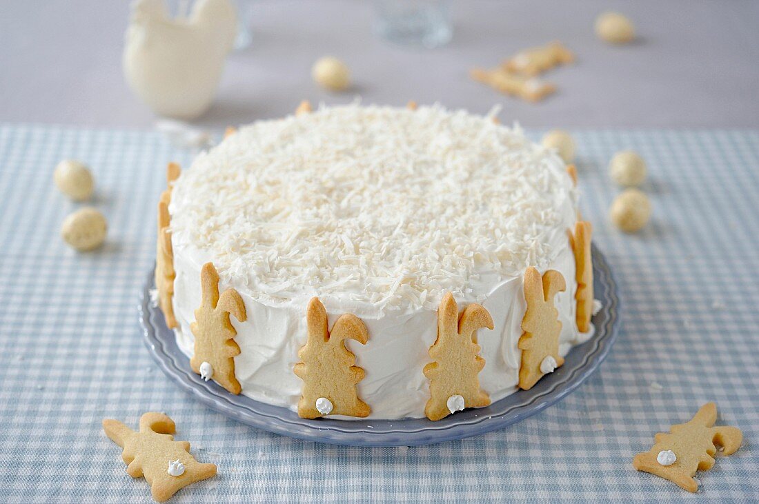 Coconut Easter cake