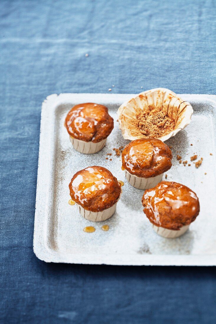 Speculos ginger biscuit muffins