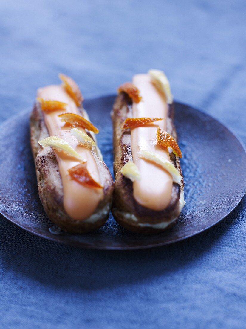 Christophe Felder's candied fruit Eclairs