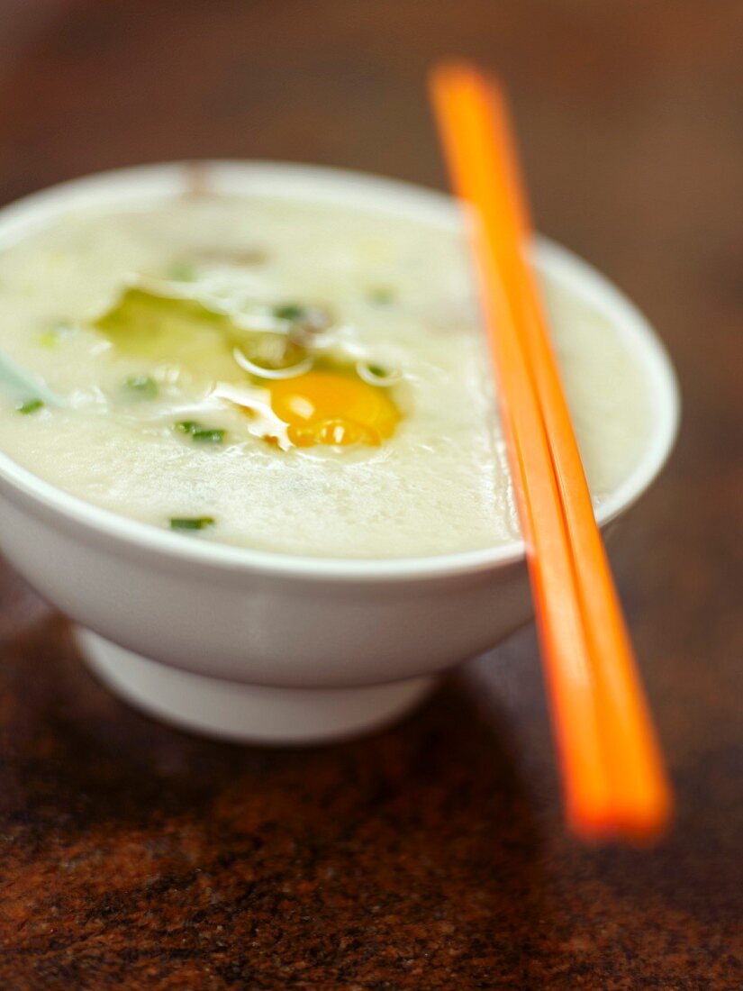 Congee, rice porridge