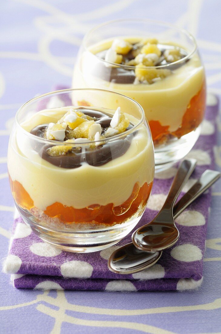 Calisson trifle