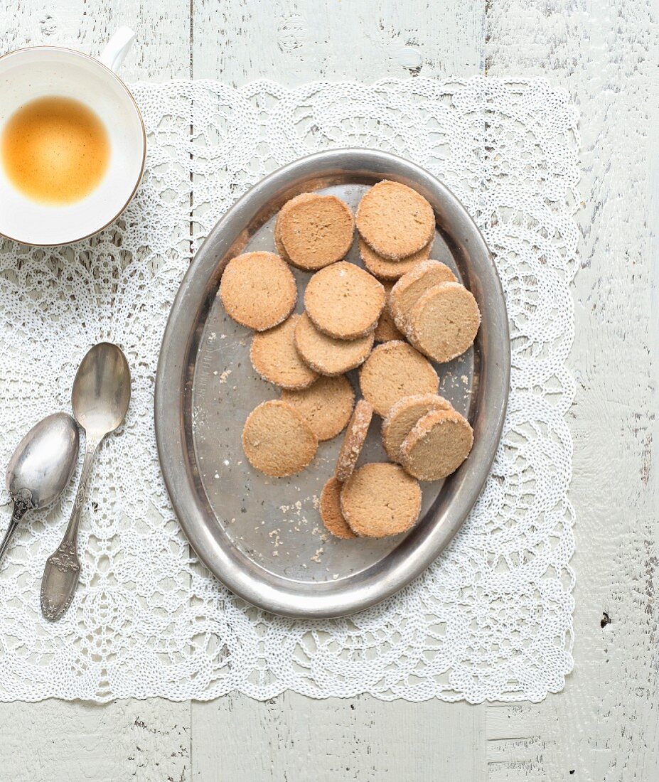 Spicy shortbreads