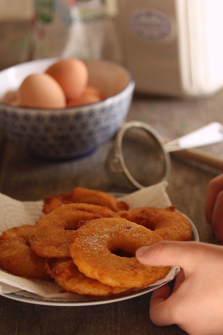 Pineapple fritters