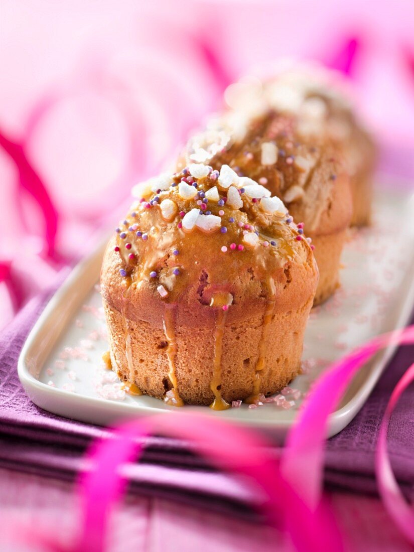 Banana and Carambar muffins