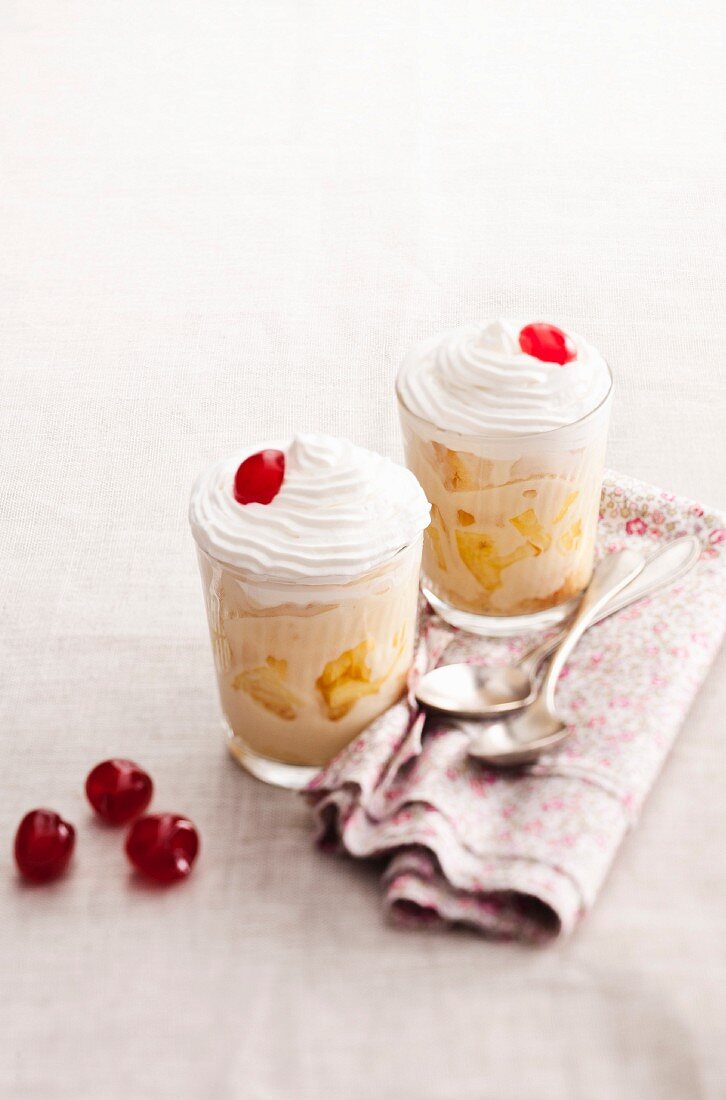 Pineapple trifle