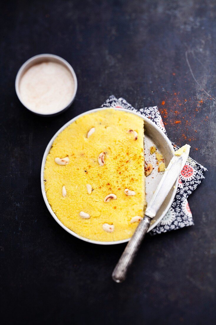 Halva mit Cashewnüssen