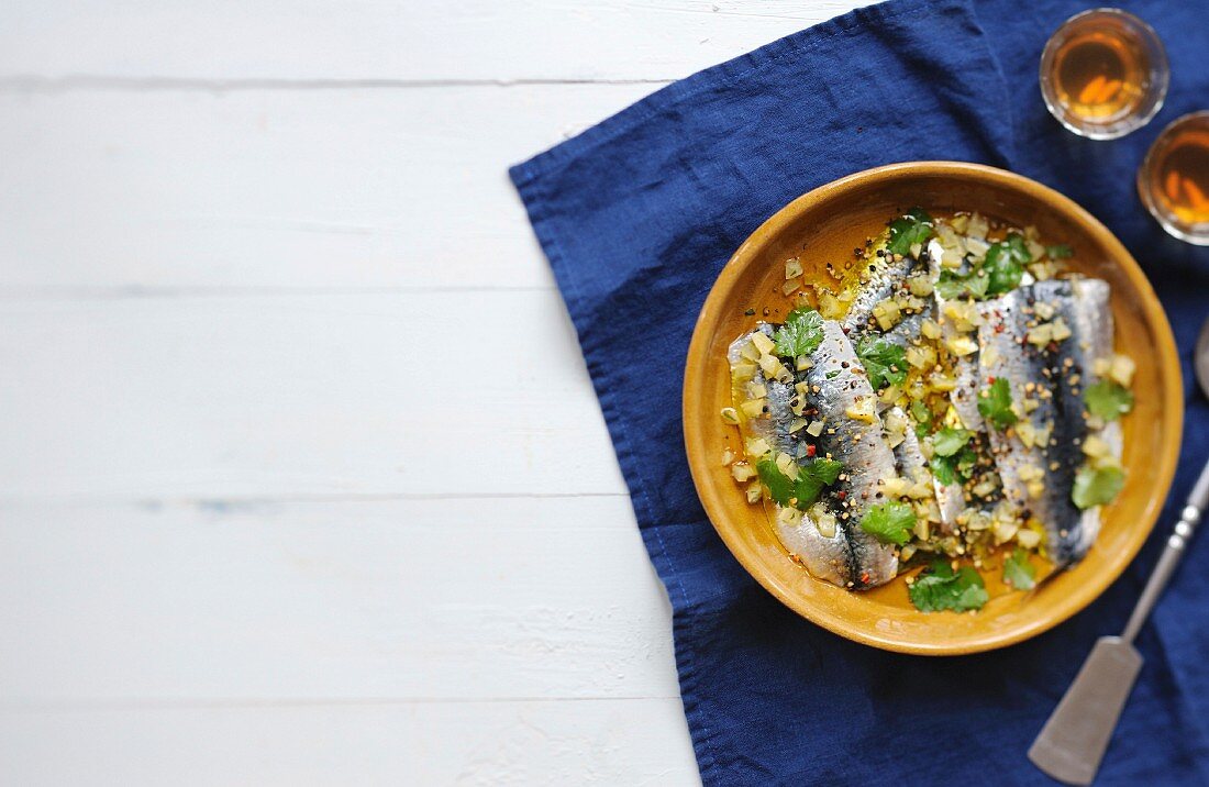 Moroccan-style sardines